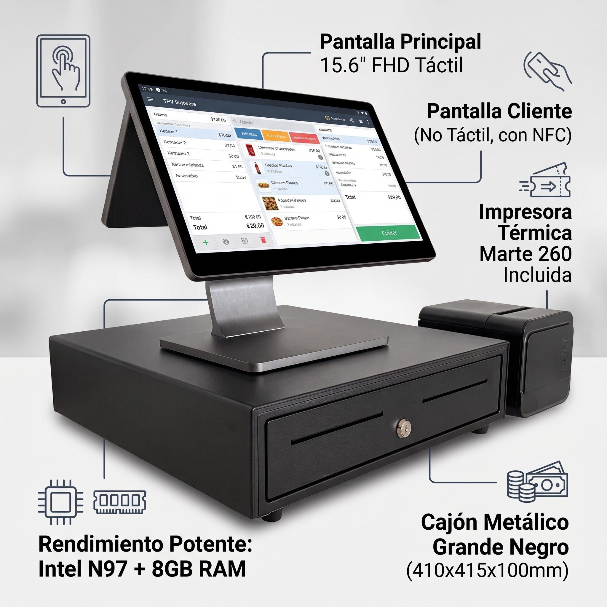 Pack Orión Doble Pantalla Windows 11 IoT
